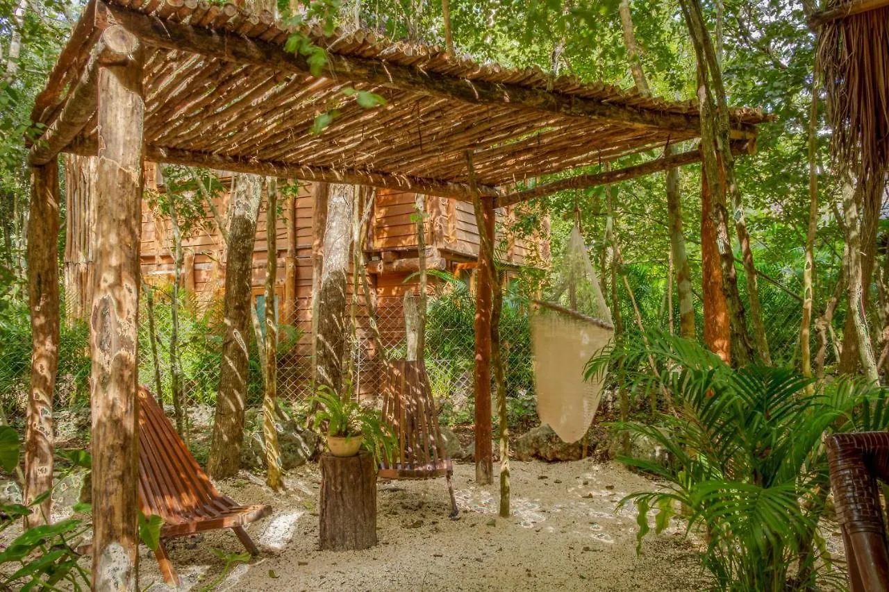 Country house Madre Tierra Eco Habitat Guest House Puerto Morelos Mexico